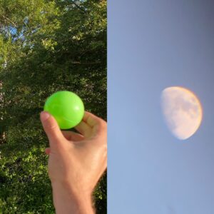 Hoe komt de maan aan zijn licht? Klein skeptisch onderzoek 5