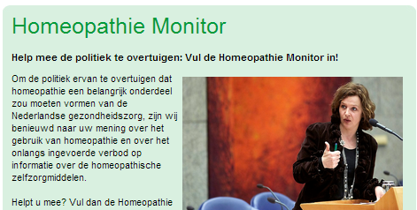 Vereniging Homeopathie doet onderzoek 12