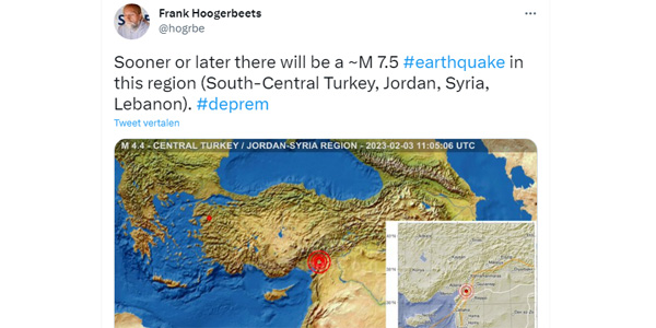De voorspellende gaven van aardbevingsgoeroe Frank Hoogerbeets 31