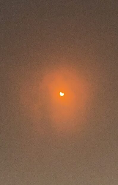 Zonsverduistering 12 maart