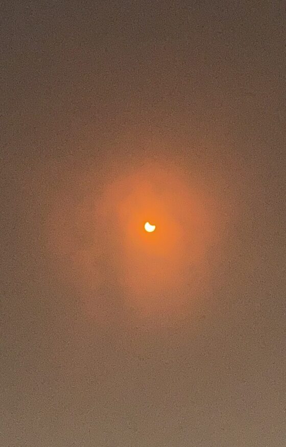 Zonsverduistering 12 maart