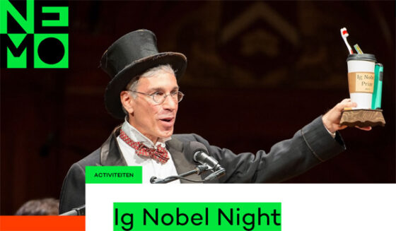 Ig Nobel Night - 15 april in NEMO 3