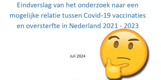 Bedenkingen bij het rapport over oversterfte van Ronald Meester en Marc Jacobs 2