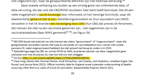 Bedenkingen bij het rapport over oversterfte van Ronald Meester en Marc Jacobs 7