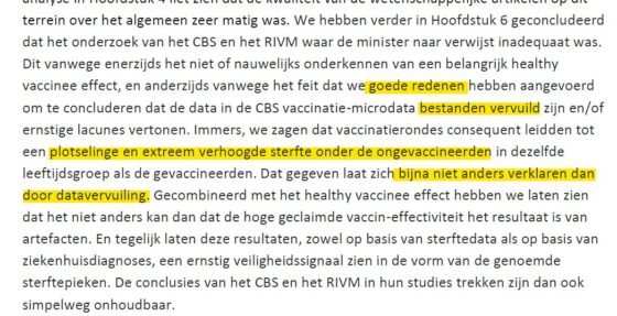 Bedenkingen bij het rapport over oversterfte van Ronald Meester en Marc Jacobs 16