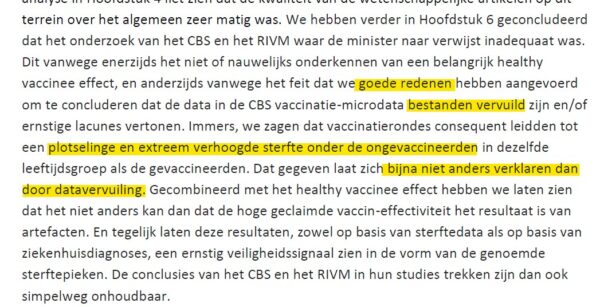 Bedenkingen bij het rapport over oversterfte van Ronald Meester en Marc Jacobs 15