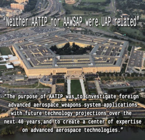 Geheim Pentagonprogramma had niets met onderzoek naar ufo's te maken 8