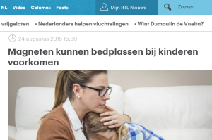 Kop van het bericht op de website van RTL Nieuws.