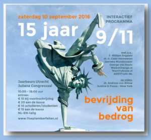 Affiche van de conferentie in Utrecht