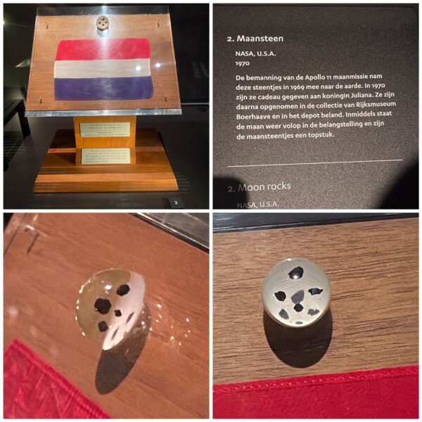 Maanstenen van museum Boerhaave