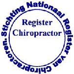 Logo van de Stichting Nationaal Register van Chiropractoren (bron: website Stichting)