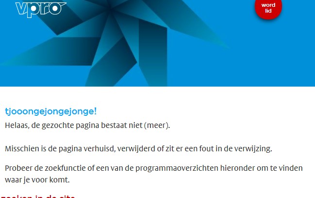Tjooongejongejonge! - VPRO en HUMAN halen omstreden uitzendingen van ARGOS over ritueel misbruik offline 7