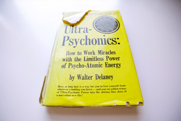 Het exemplaar van Ultra-Psychonics dat Jonathan Goldstein van zijn vader kreeg op elfjarige leeftijd
